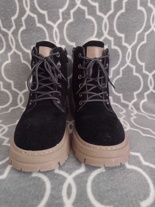 Buty trapery kozaki zimowe