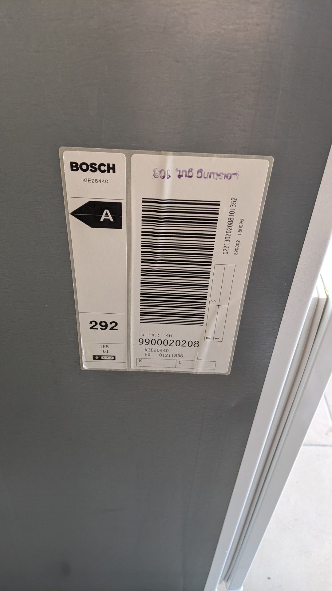 Вбудований холодильник Bosch 158/55/55 см