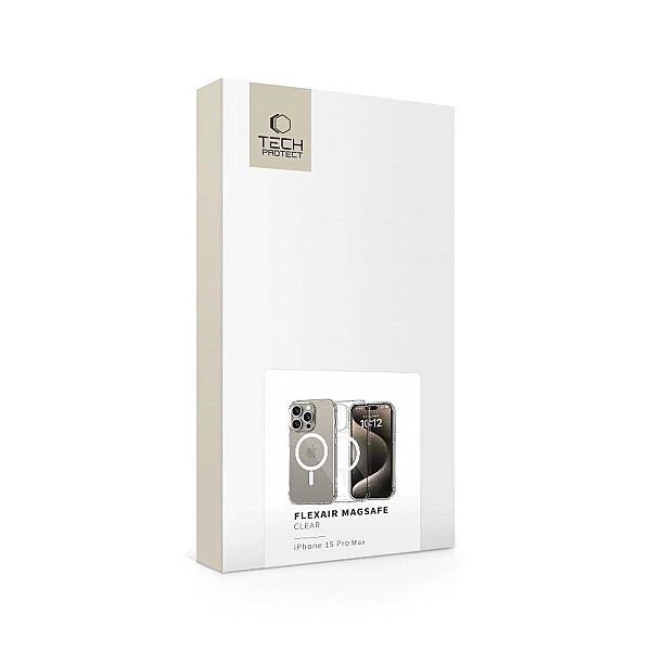 Tech-Protect Flexair Magsafe Iphone 15 Pro Max Clear