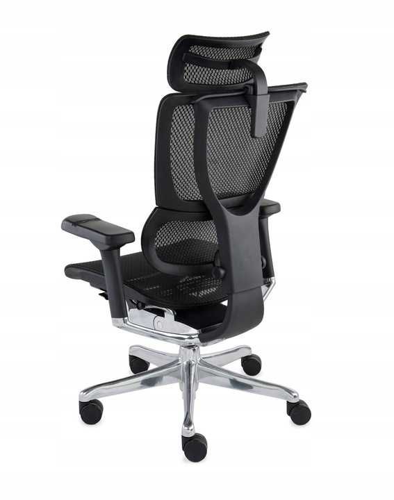 Fotel ergonomiczny Grospol Ioo 2 BS ~Nowy OKAZJA (Ergohuman Ergotech)