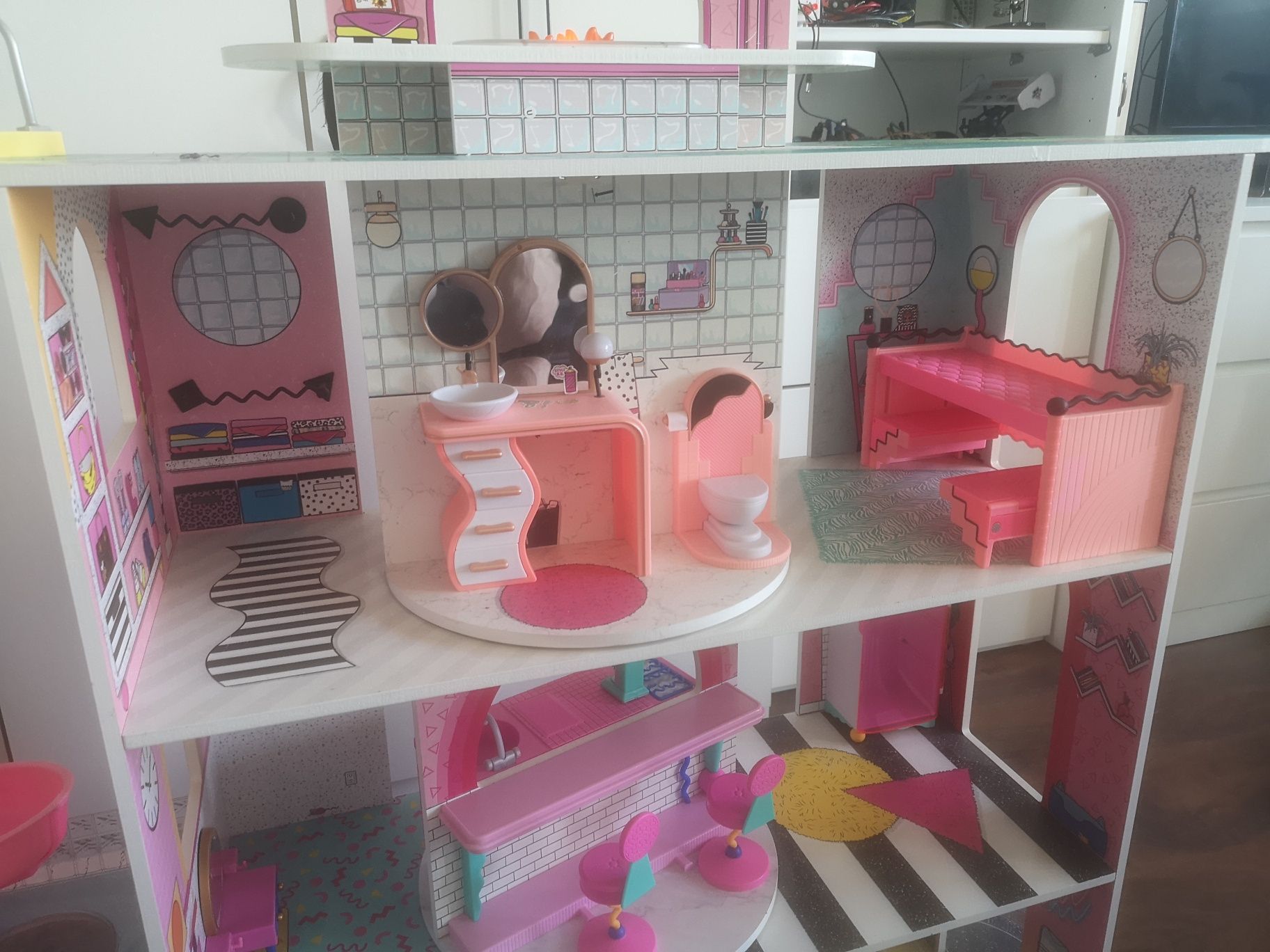 Domek dla lalek lol surprise fashion house, DUZY