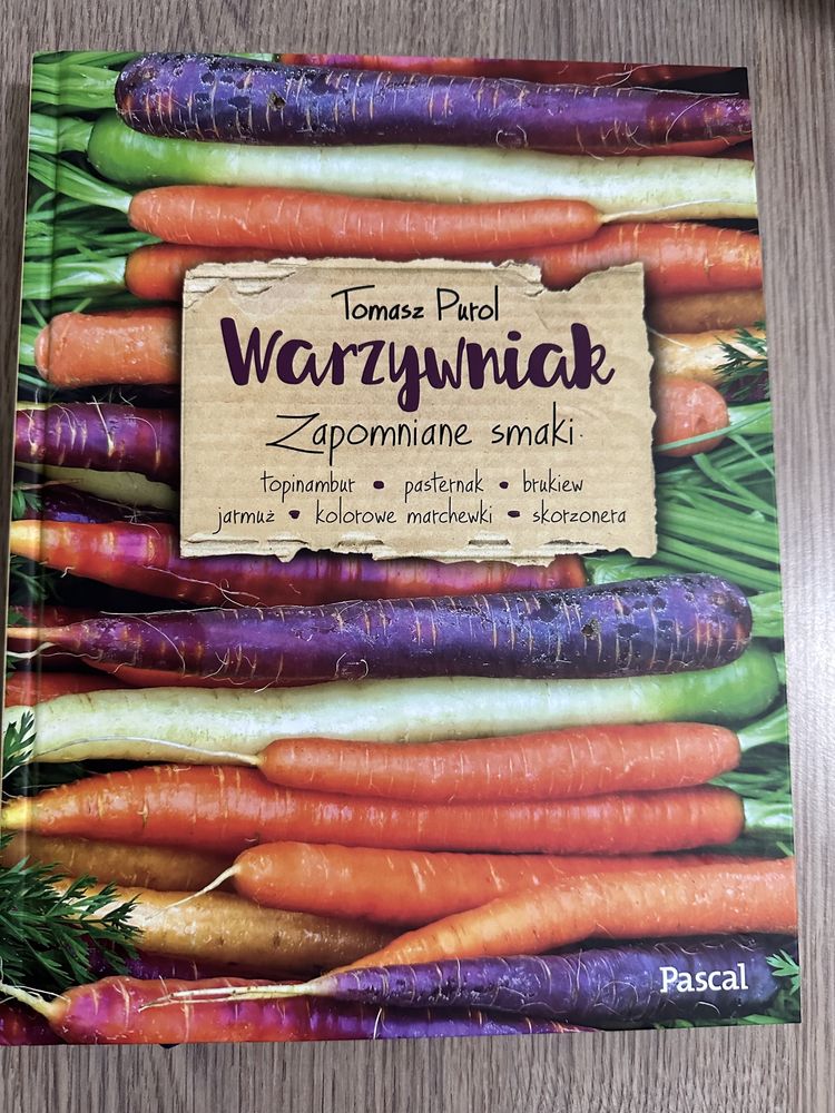Tomasz Purol „ Warzywniak „ książka nowa
