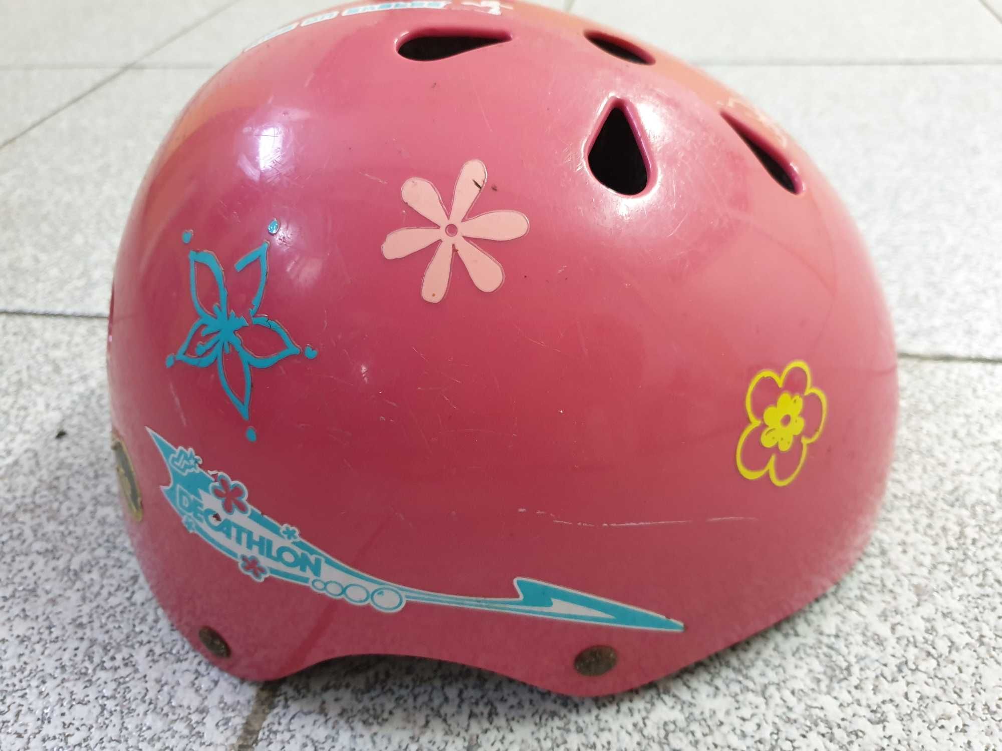 capacete de bicicleta menina