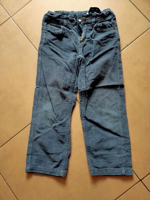Spodnie sztruksy dla chłopca