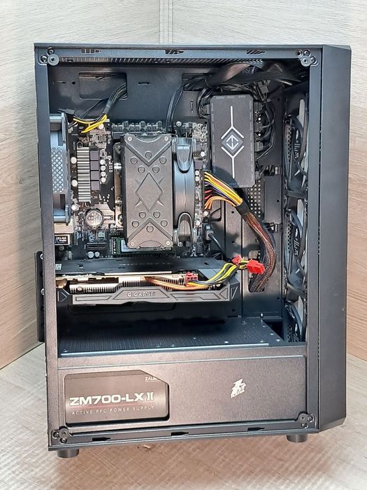 Ігровий ПК (ryzen 5 1600x/16gb ddr4/ssd500gb+hdd500/GTX1060)