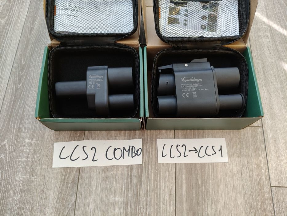 Перехідник adapter CCS2-CCS1 350A Guwieyg фірмовий 350Kw Авто з США