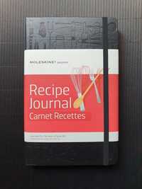 Блокнот для рецептів Moleskine Passion Recipe journal. Книга рецептів.