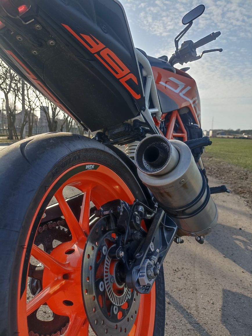 KTM Duke 390 a2 ABS niski przebieg