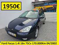 Ford Focus 1.4i 16v 75Cv 170.000Km 04/2002