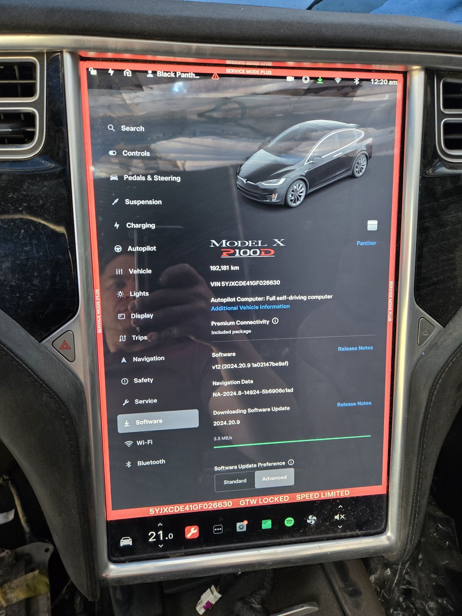 Tesla Model X S акумуляторна батарея 100 кВт год 1086755-00-D