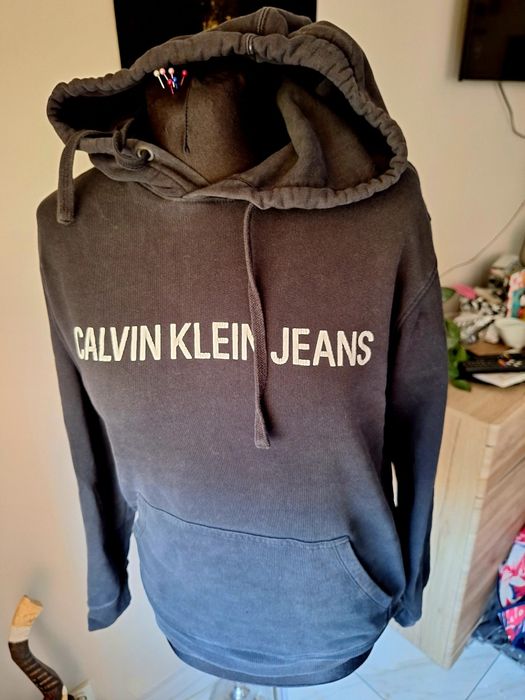 Bluza kangurka z kapturem rozmiar S Calvin Klein Jeans