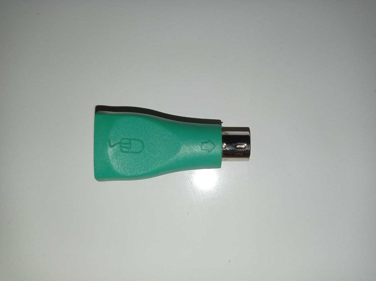 Переходник с USB 2.0 AF на PS/2 для мыши и клавиатуры