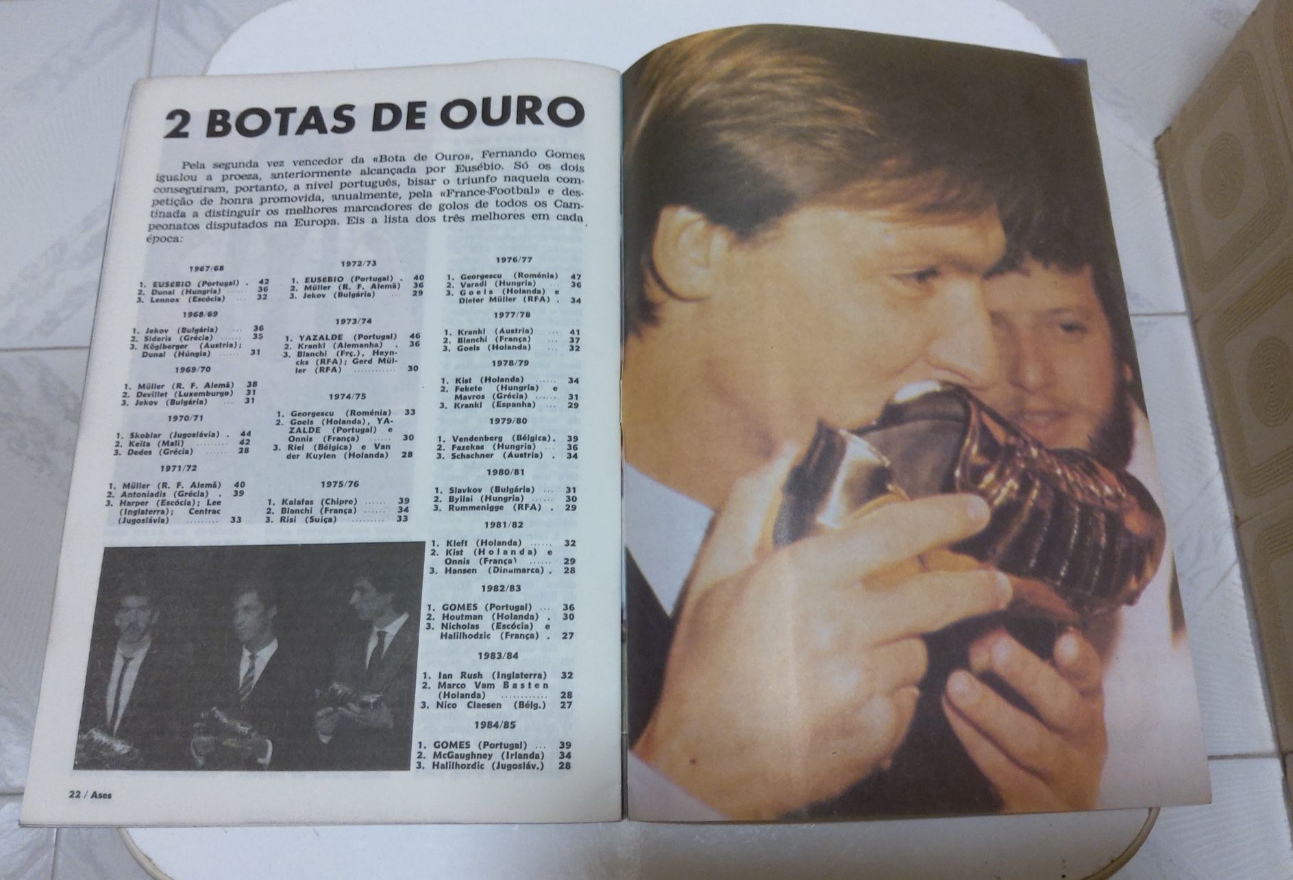 281223#Revista Fernando Gomes O menino de Ouro F C Porto