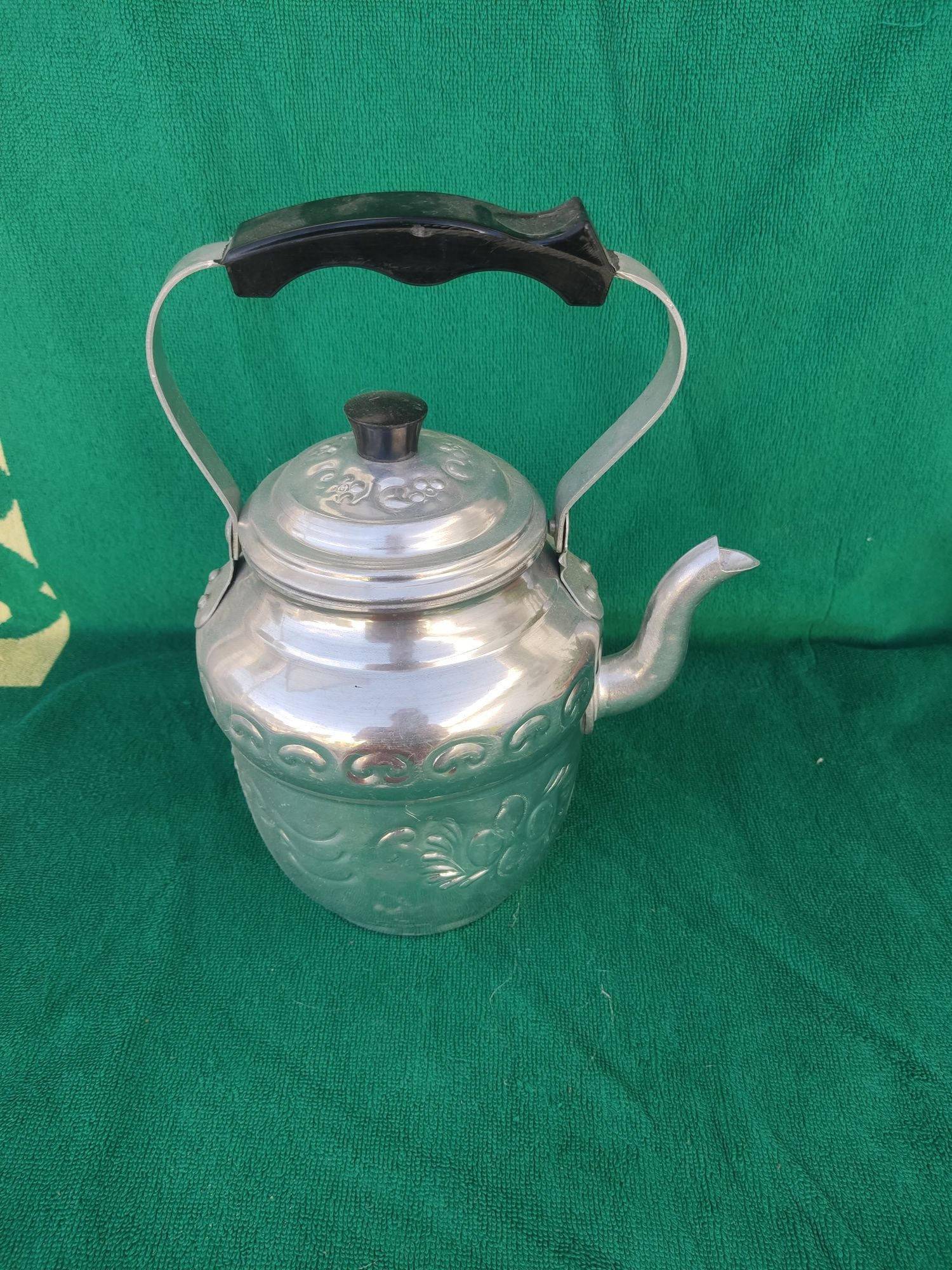 Conjunto de chaleira turca em aço inoxidável