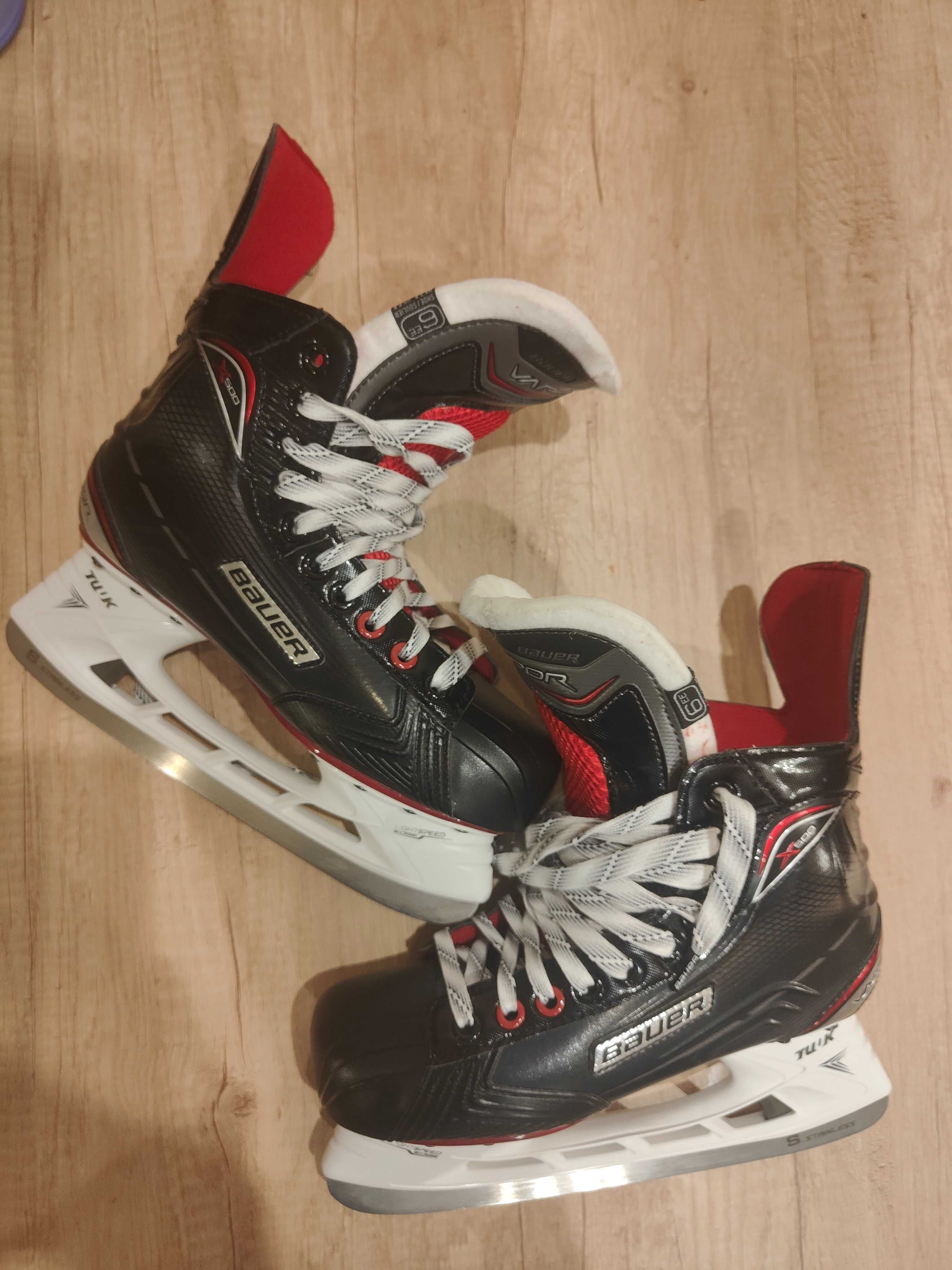 Łyżwy hokejowe Bauer Vapor X500 s17 rozmiar 40,5