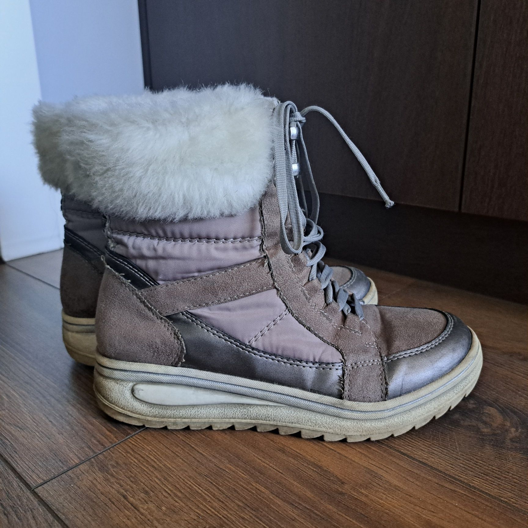 Zimowe ciepłe i wygodne buty, 38