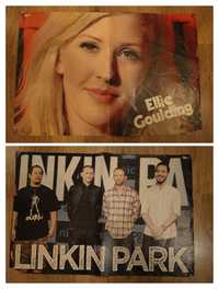 Linkin Park/Ellie Goulding plakat 2-stronny