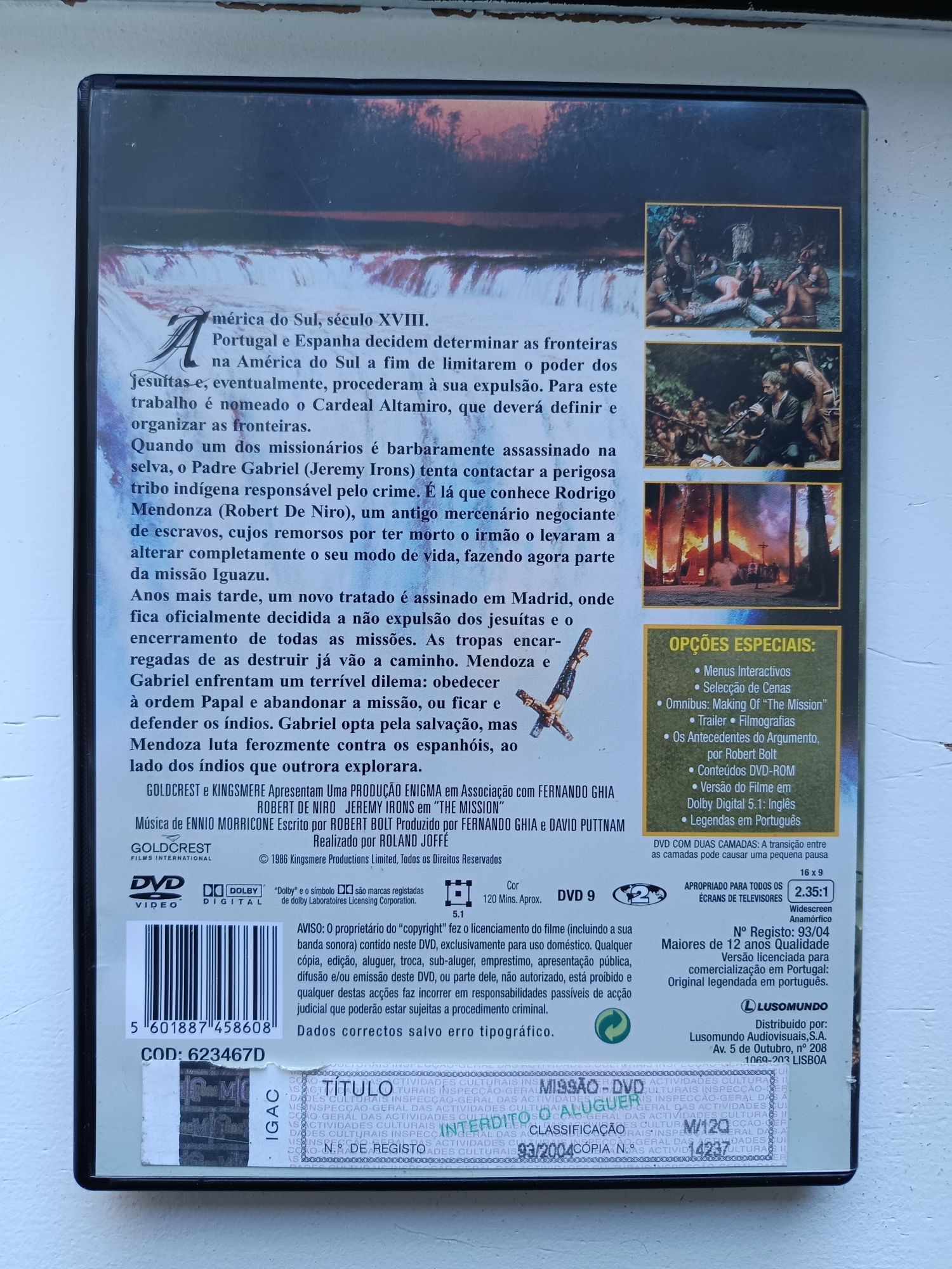 DVD a  missão . .
