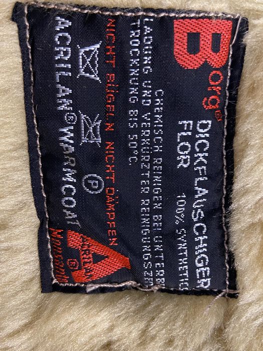 Brązowy męski kożuch Borg M/50 nowy z metką skóra, baranica skórzany,