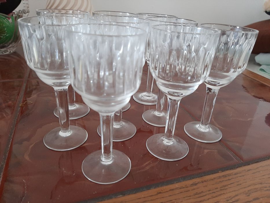 Copos de cristal