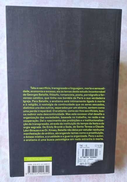 O Erotismo - Georges Bataille