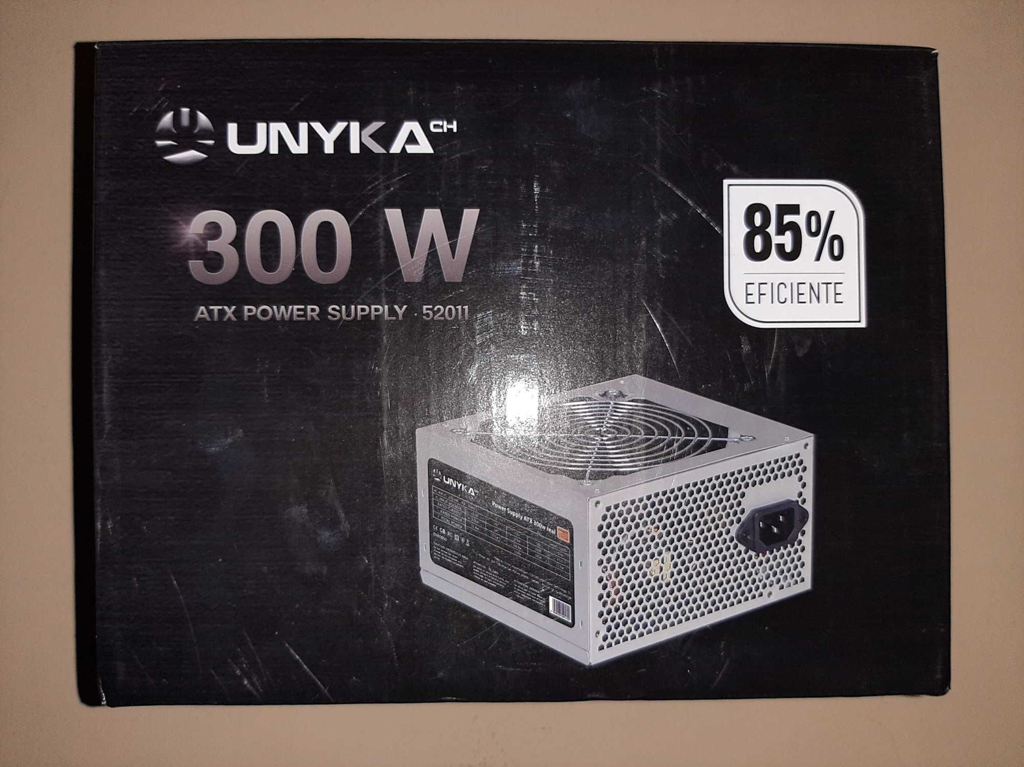 Fonte de alimentação ATX 300W UNYKA