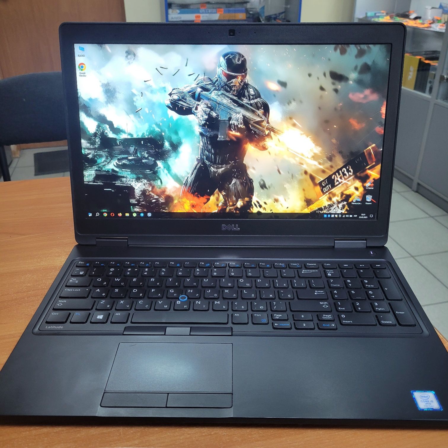 Ноутбук Dell Latitude 5580 15.6” FullHD/Core i5/16Gb DDR4/бат 8год