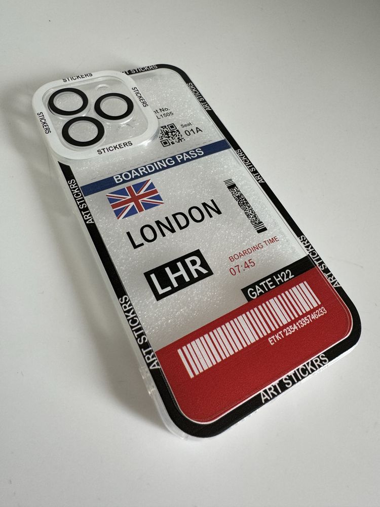 Etui iphone 13pro Londyn bilet