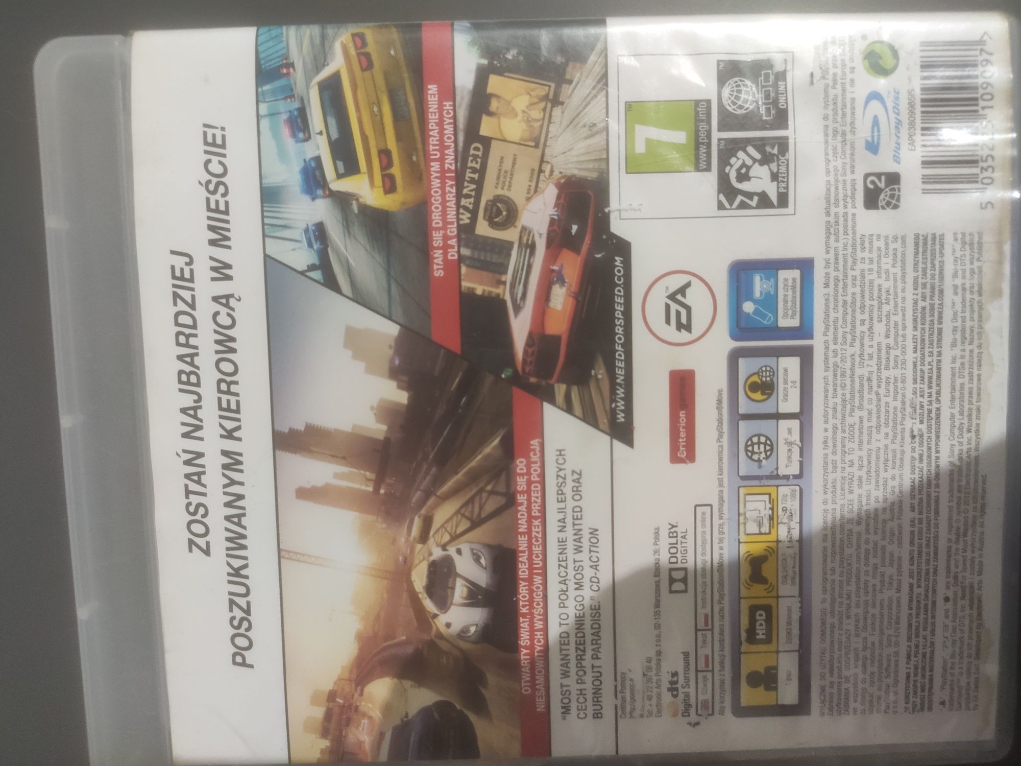 Most wandet (need for speed) PS3