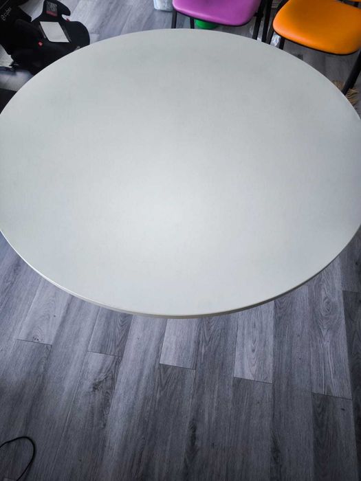 Mesa redonda de escritório D110cm