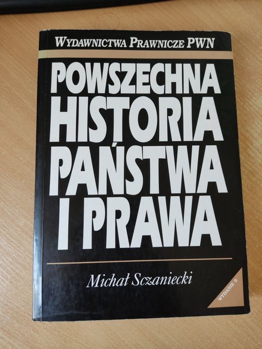 Powszechna historia państwa i prawa Sczaniecki