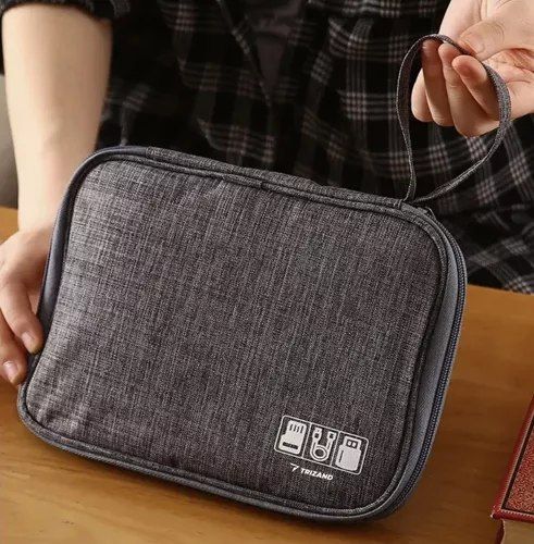 Duży Organizer Podróżny na Kable Ładowarki Przewody do Kabli Etui