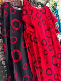 Штапельні плаття великих розмірів та сарафанів ціни від 375грн