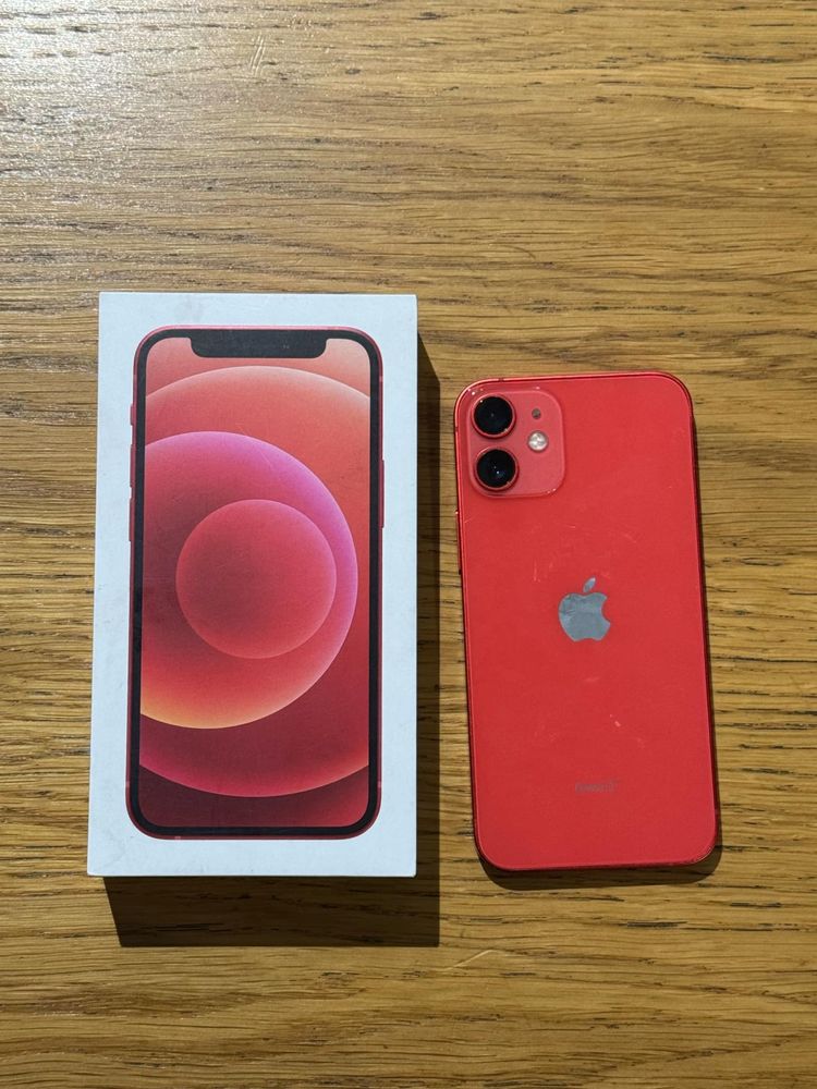 iPhone 12 64GB (PRODUCT)RED – Stan BDB + pudełko