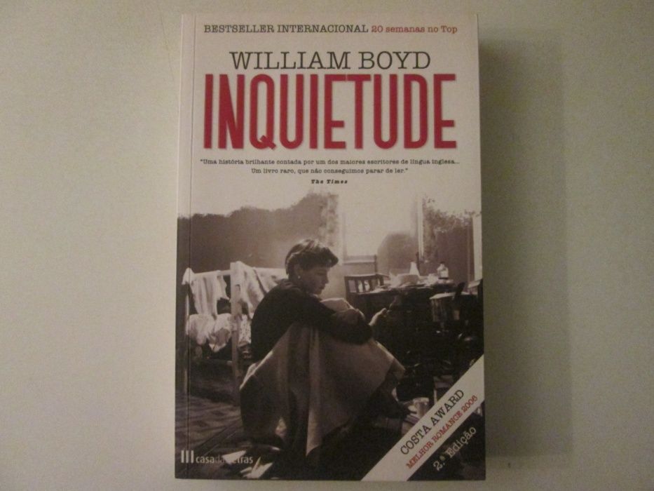Inquietude- William Boyd