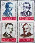 Znaczki polskie rok 1978 Fi 2451 - 2454