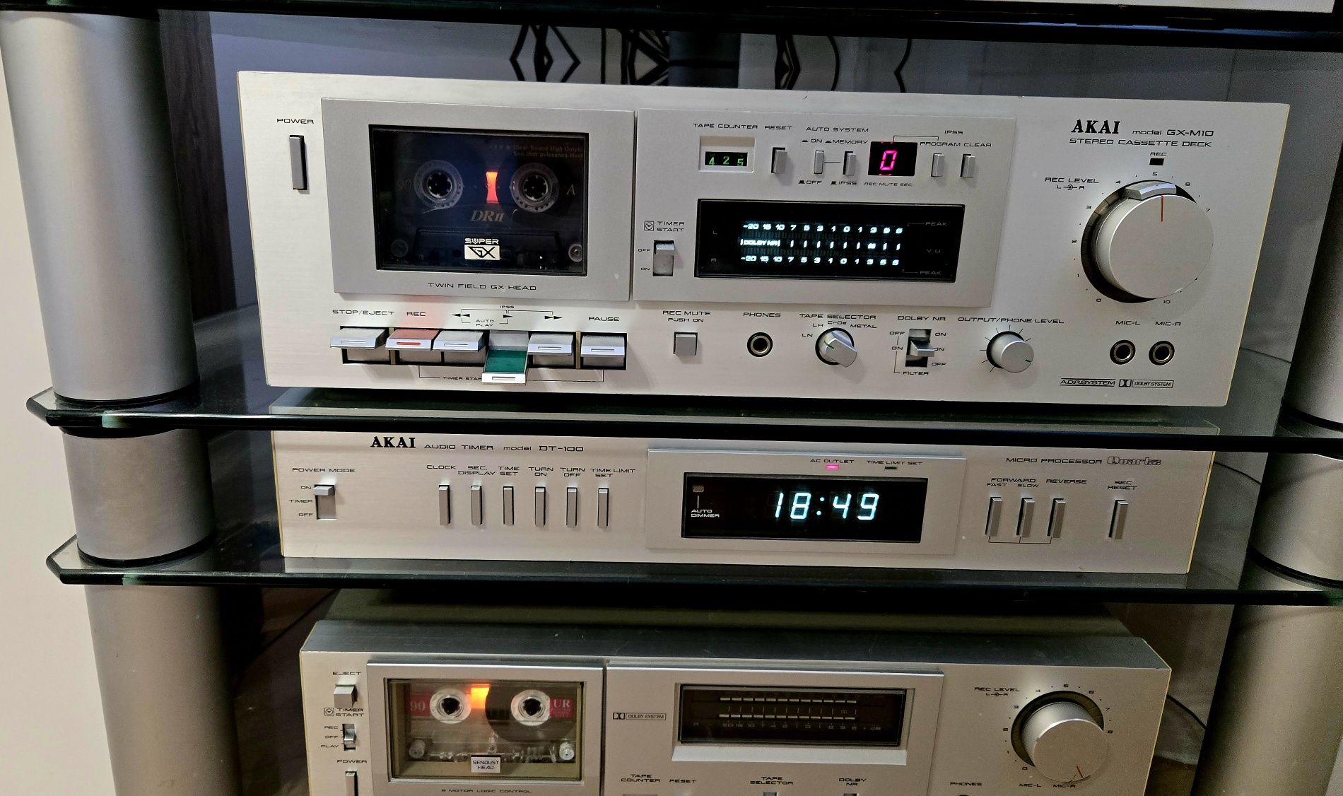 Wieża AKAI ,magnetofon szpulowy gx 620