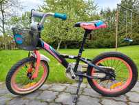 Rowerek dziewczęcy + kask gratis