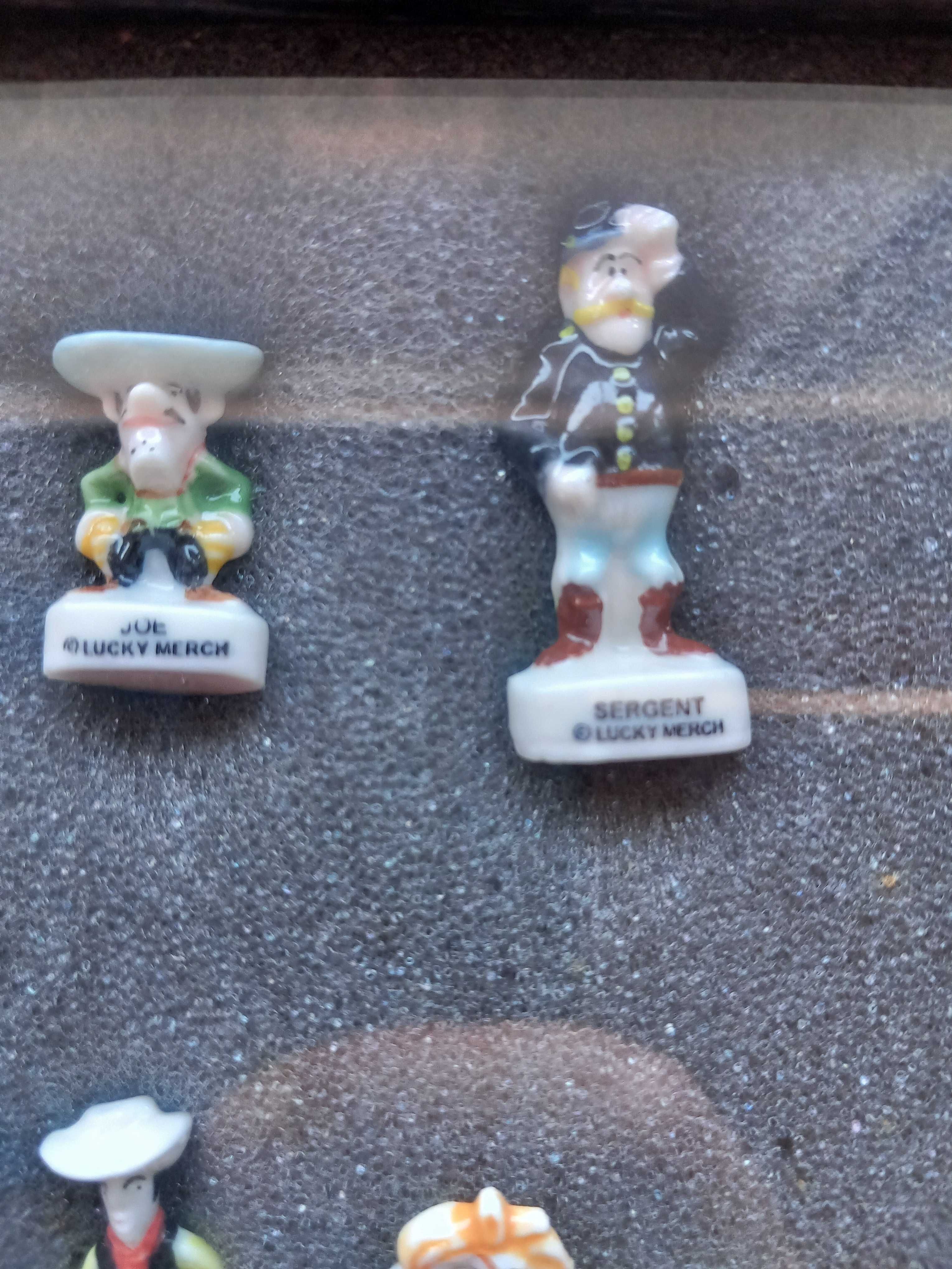 Coleção completa de 10 figuras Lucky Luke