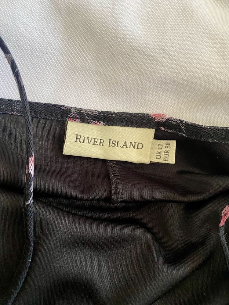 Сукня River Island у сіточку з підкладкою