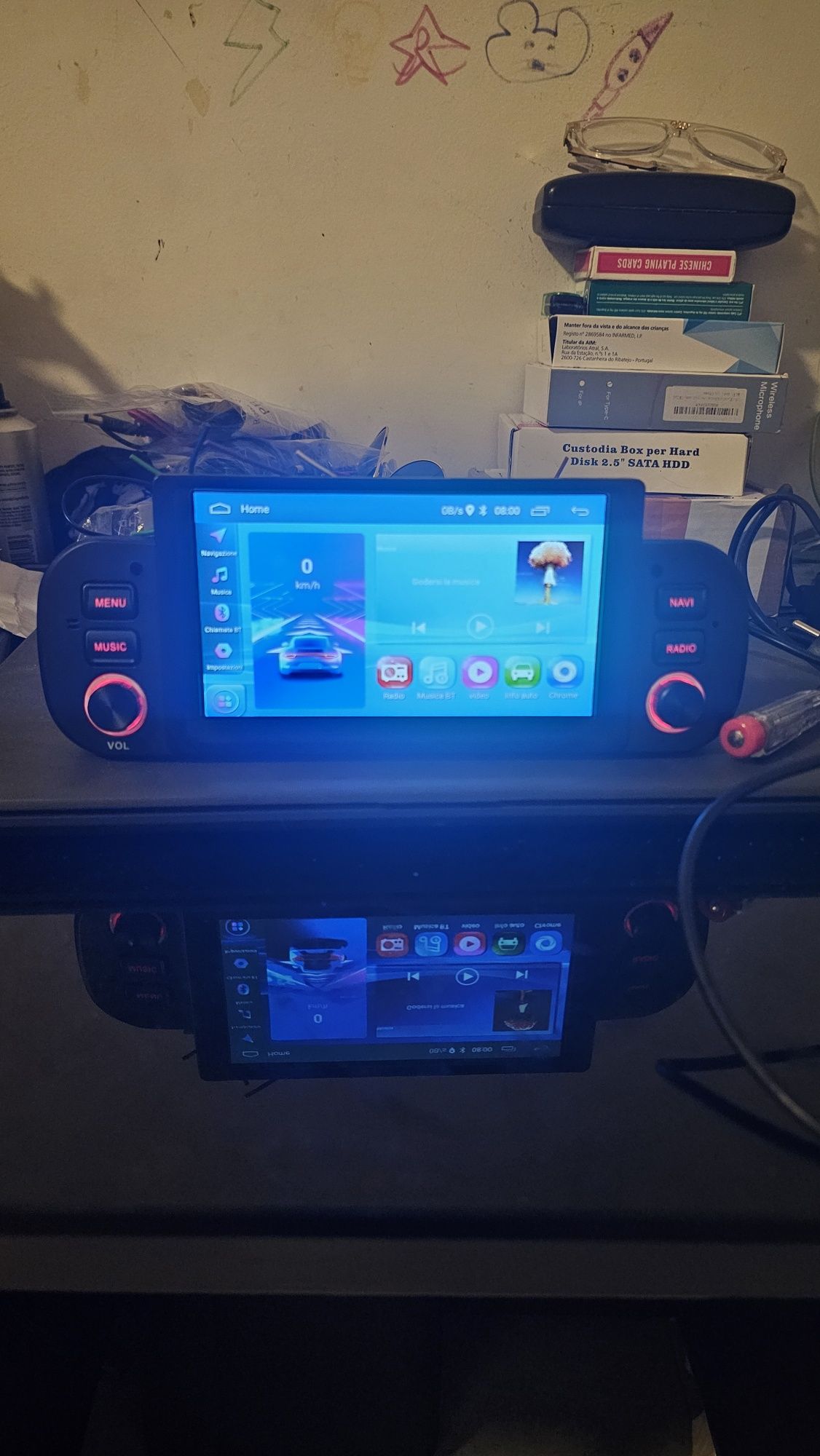 Carplay android para fiat panda de 2013 a 2020