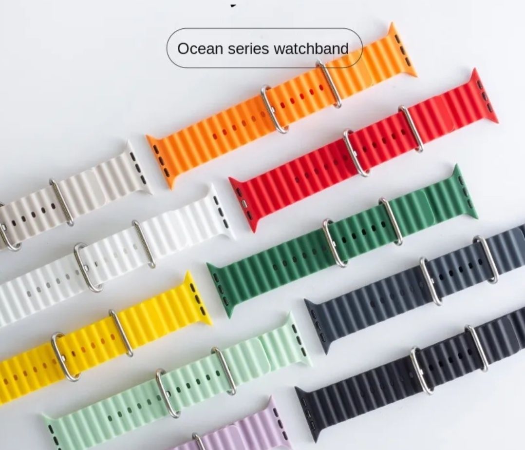 Pasek Silikonowy Uniwersalny do Smartwatch Apple Watch
