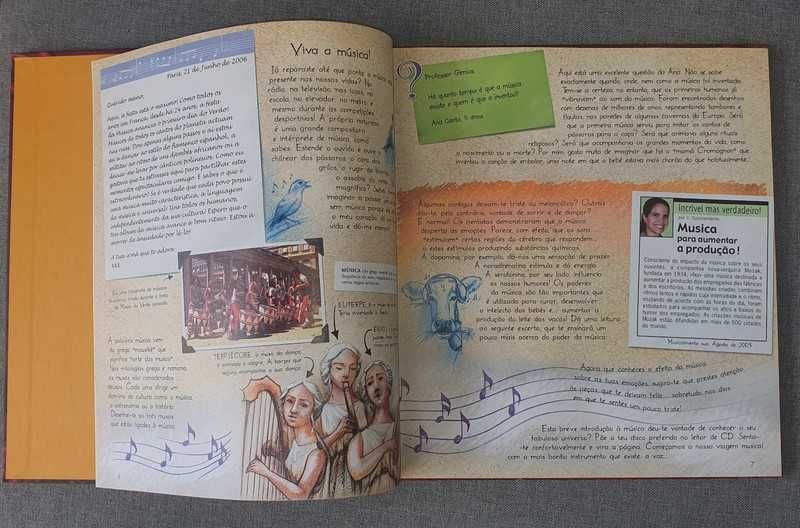 O meu album da música professor genius livro