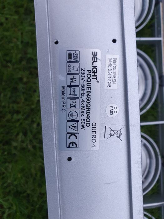 Oprawa sufitowa ścienna 4x 50W LED + dodatkowe swiatlo w górę Solidna