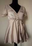 H&M Stella McCartney 100% jedwab naturalny nude 42 44 Nowa +gratis