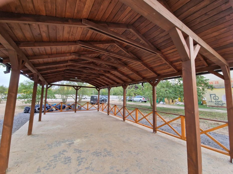 Wiaty, altanki, drewutnie, garaże, konstrukcje drewniane