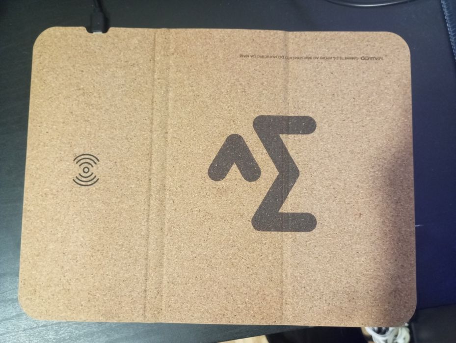 Wireless charger mausepad