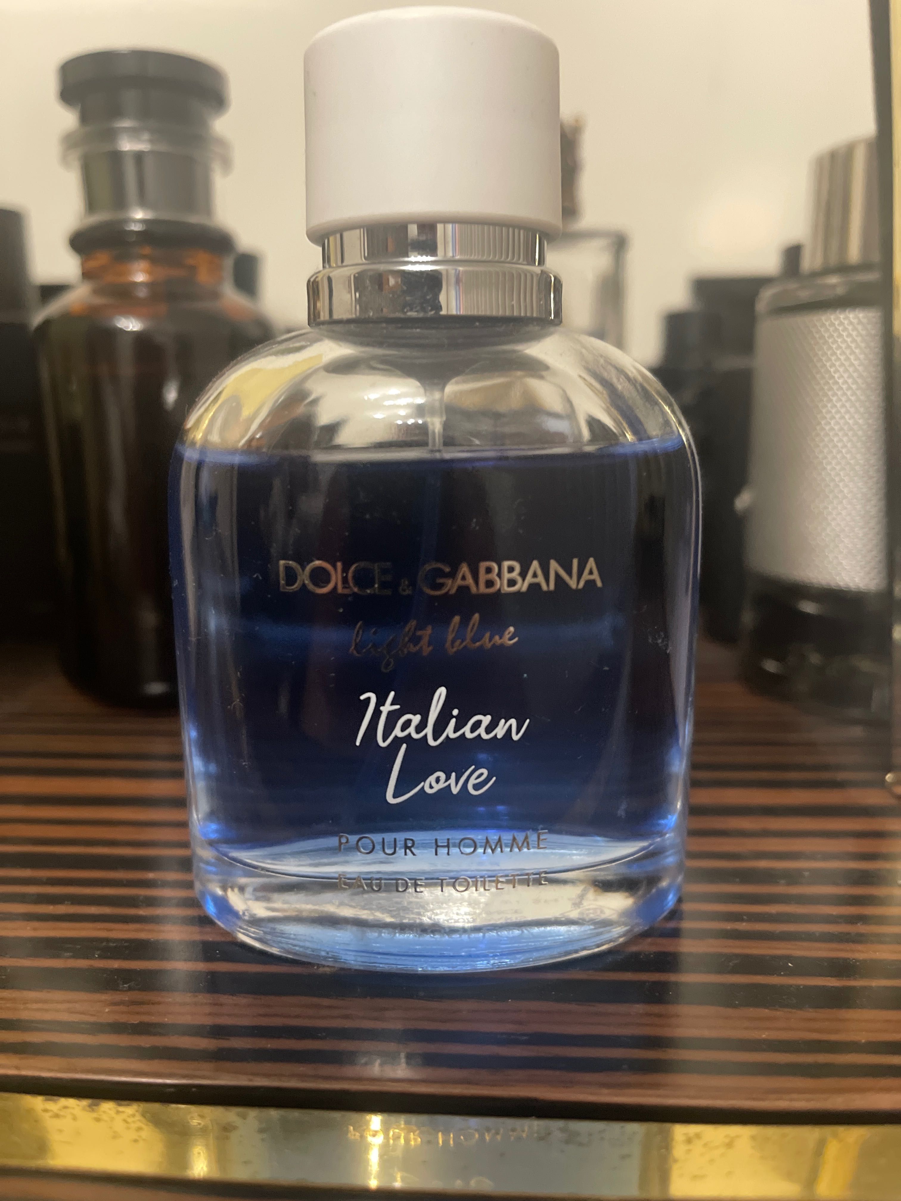 Dolce & Gabbana light blue Italian live descontinuado