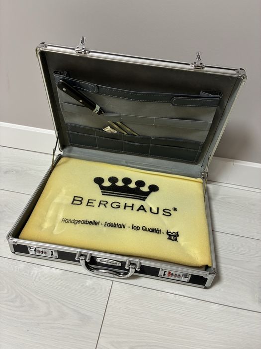 BERGHAUS Zestaw sztućców do grilla nowy