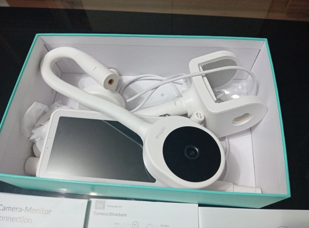 Niania elektroniczna netvue baby, monitor niemowląt, czujnik ruchu